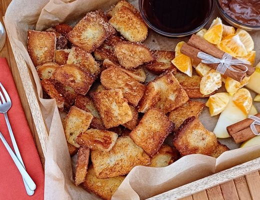 פרנץ טוסט סוכר וקינמון