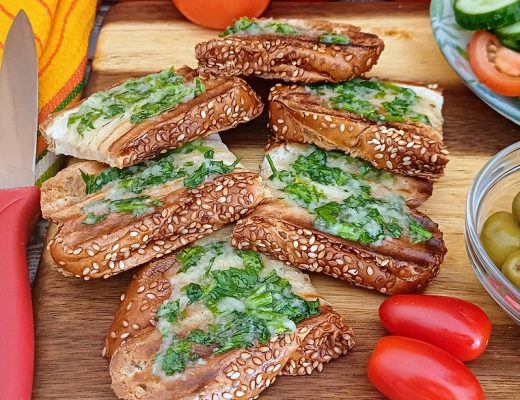 לחם שום ב 5 דקות הכנה