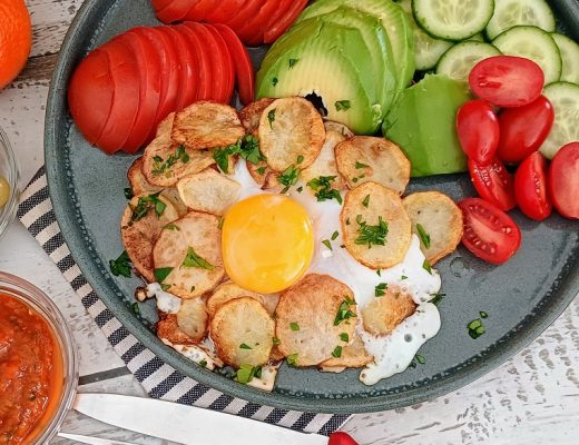 ביצה בקן - גרסת תפוחי אדמה