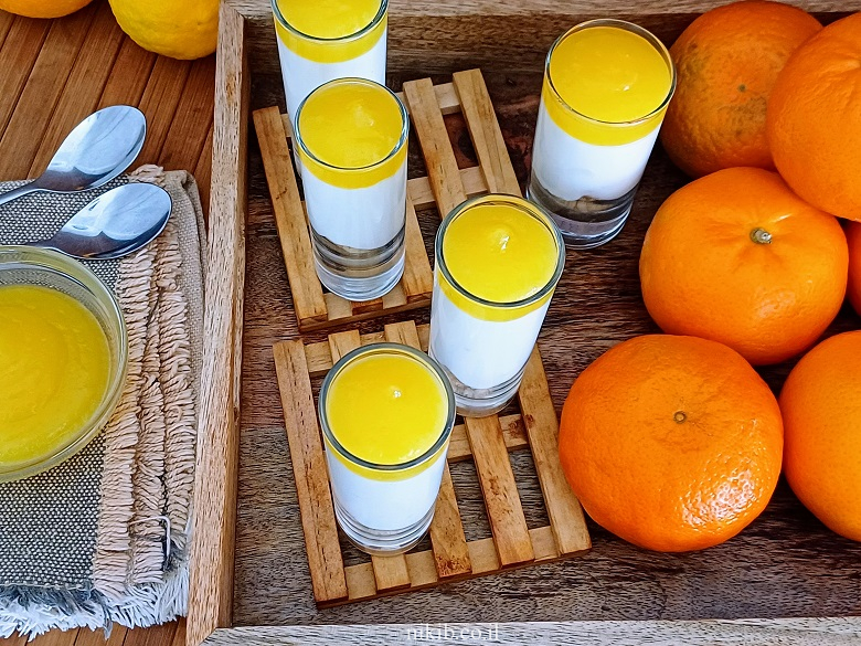 מוס תפוזים - קינוח תפוזים חלומי