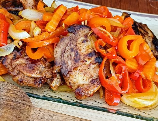 פרגיות עם ירקות