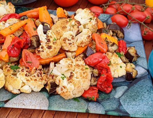 ירקות בתנור מתכון מנצח