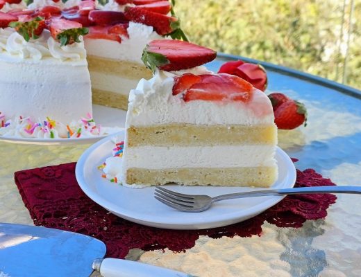 מתכון לעוגת תותים וקצפת