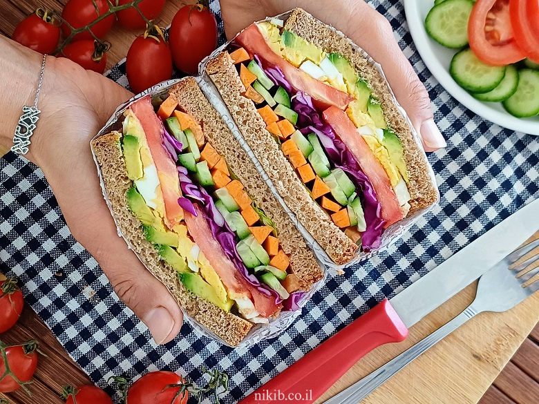 כריך מושקע לארוחת בוקר (מדהים!)