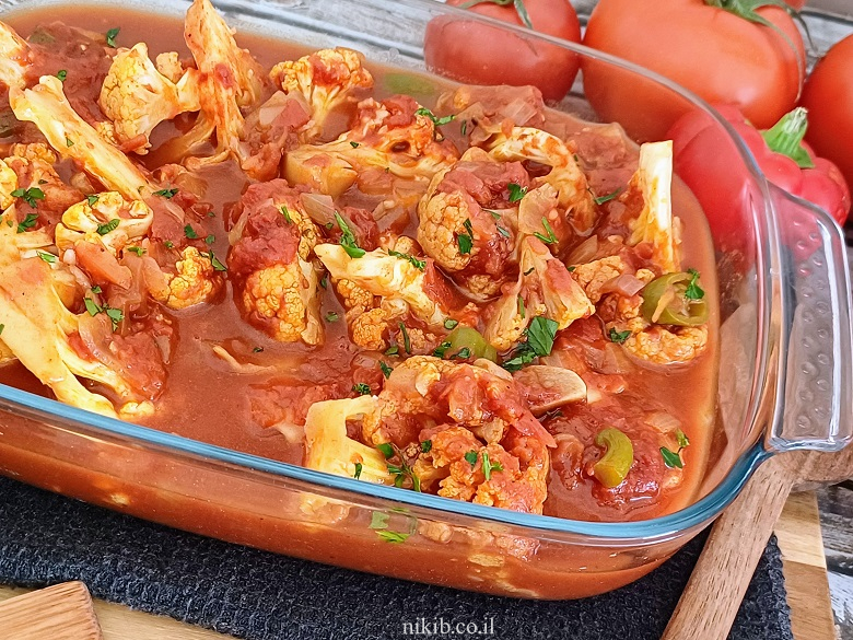 כרובית ברוטב פיקנטי