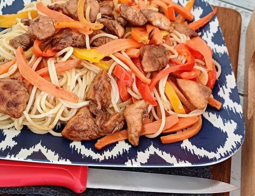 פילה עוף מוקפץ עסיסי