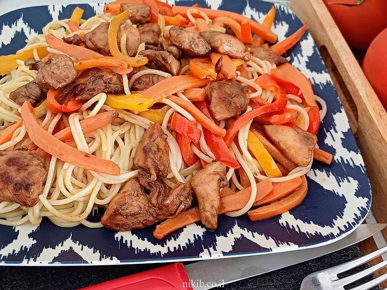 פילה עוף מוקפץ עסיסי