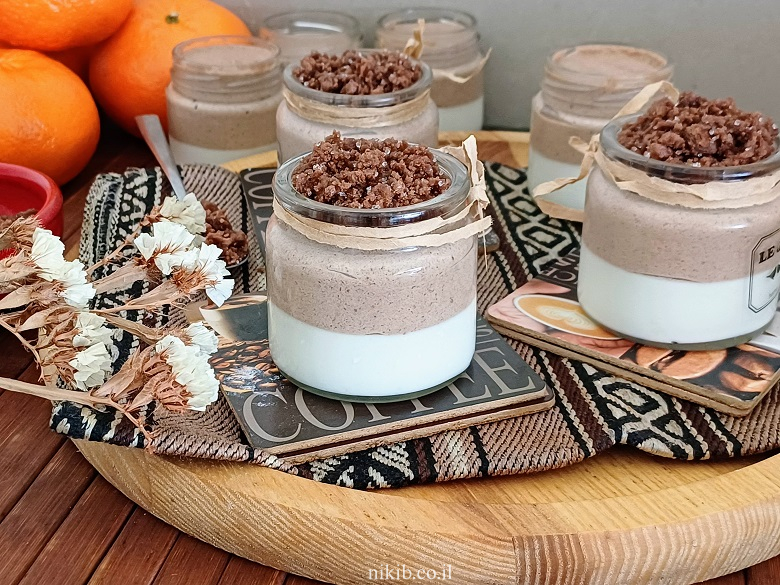 שוטים של מוס שוקולד - קינוח מנצח