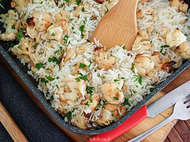 אורז עם כרובית מתכון מנצח