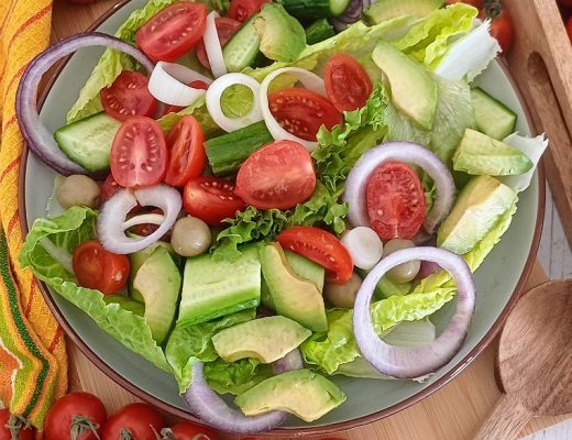 סלט קיסר מתכון קל