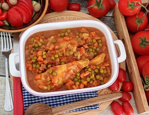 דג ברוטב עגבניות לילדים