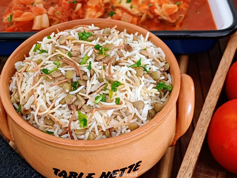 מג׳דרה אורז ועדשים