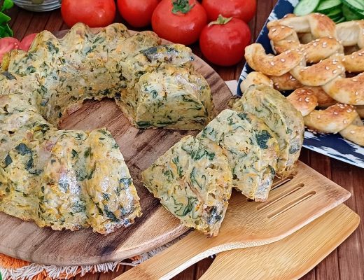 פשטידת מנגולד ותפוחי אדמה