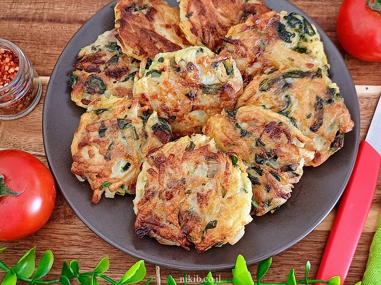 לביבות מנגולד ותפוחי אדמה לביבות מנגולד ותפוחי אדמה