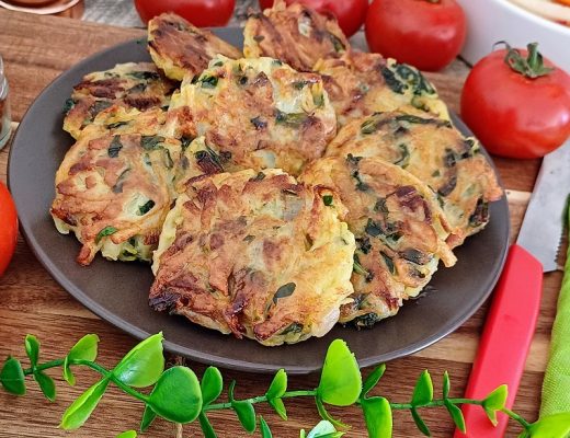 לביבות מנגולד ותפוחי אדמה