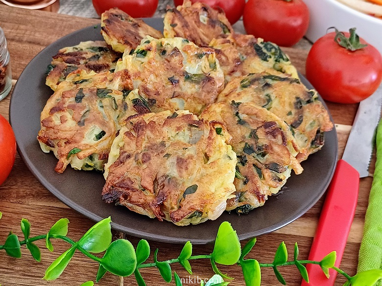 לביבות מנגולד ותפוחי אדמה