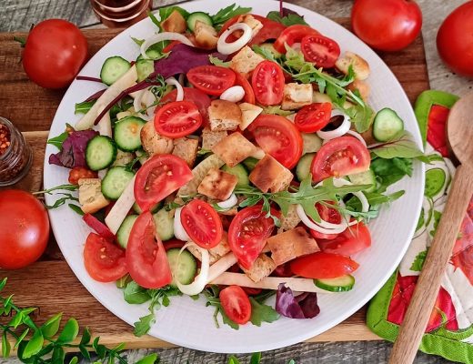 סלט ירקות עם טוויסט