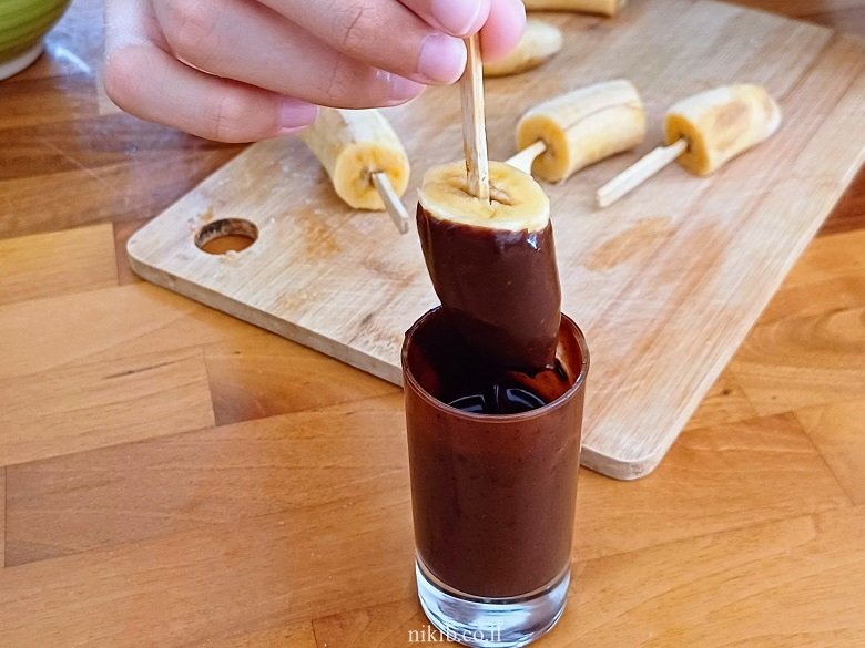 בננה עם שוקולד -מתכון מהמם! בננה עם שוקולד -מתכון מהמם!