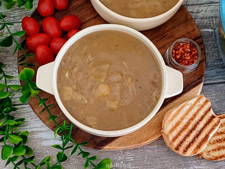 מרק בצל פרווה