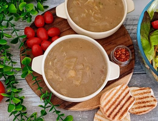 מרק בצל פרווה