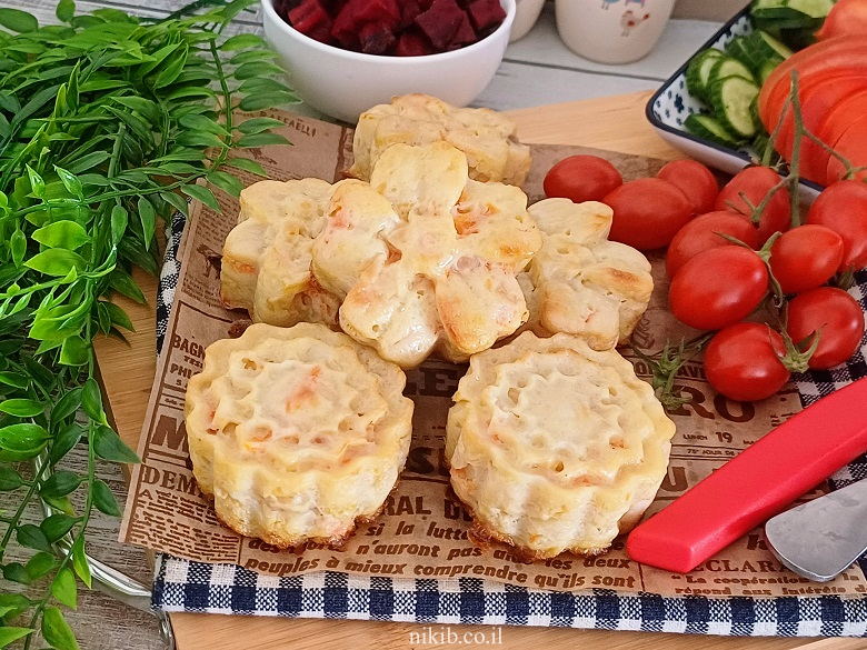 מאפינס תפוחי אדמה רכים