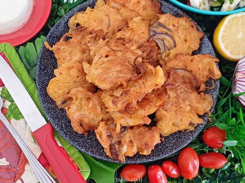 לביבות בצל קלות ונחטפות!