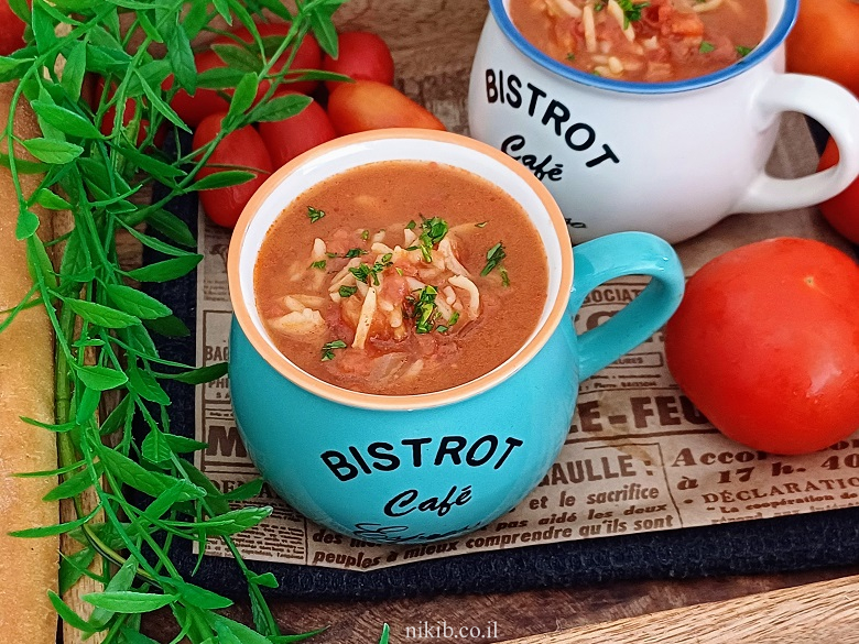 מרק עגבניות מעולה