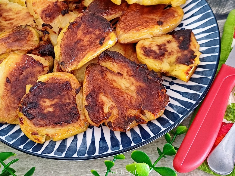 תפוחי אדמה מעוכים בתנור