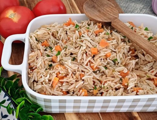 אורז עם גזר בתנור