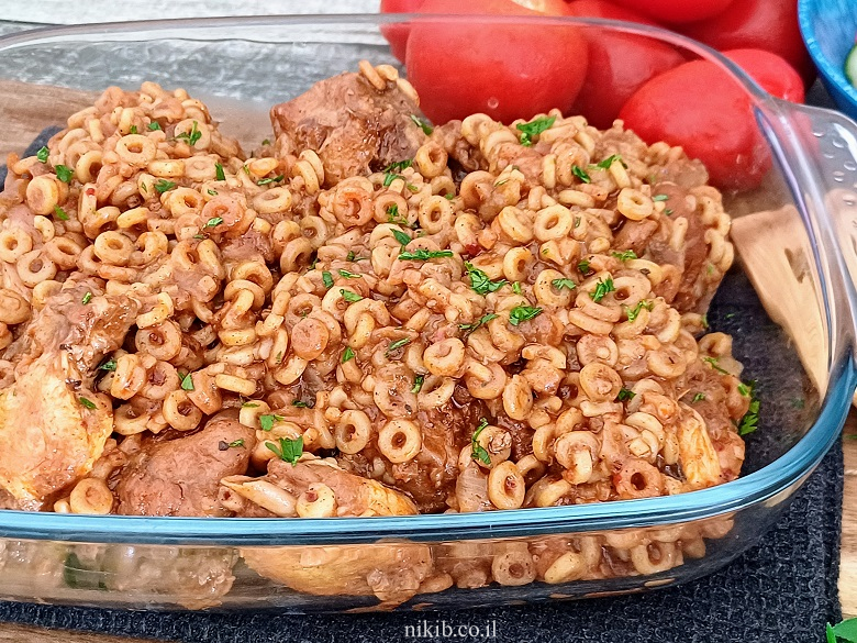 תבשיל עוף ופתיתים בסיר אחד