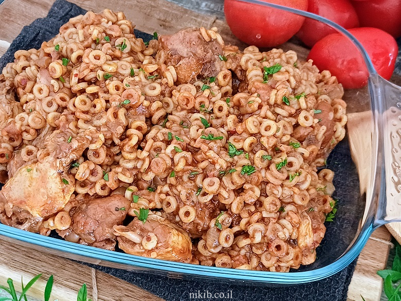 תבשיל עוף ופתיתים בסיר אחד