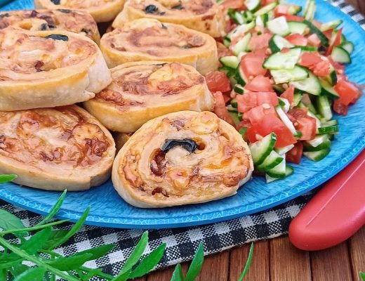 שבלולי פיצה ללא שמרים