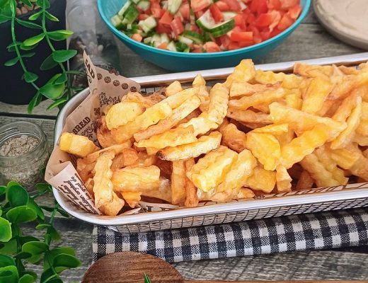 צ'יפס זיגזג קריספי כמו בבורגר ראנץ