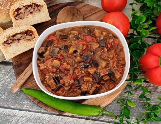 סלט חצילים פיקנטי