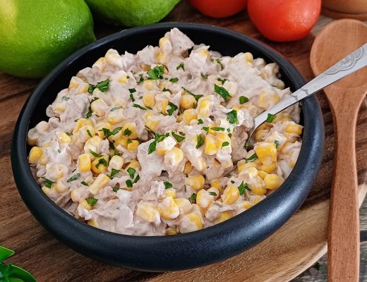 סלט טונה ותירס ב - 2 דקות הכנה