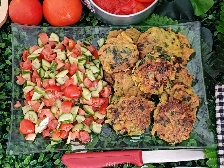 לביבות תרד אפויות לביבות תרד אפויות