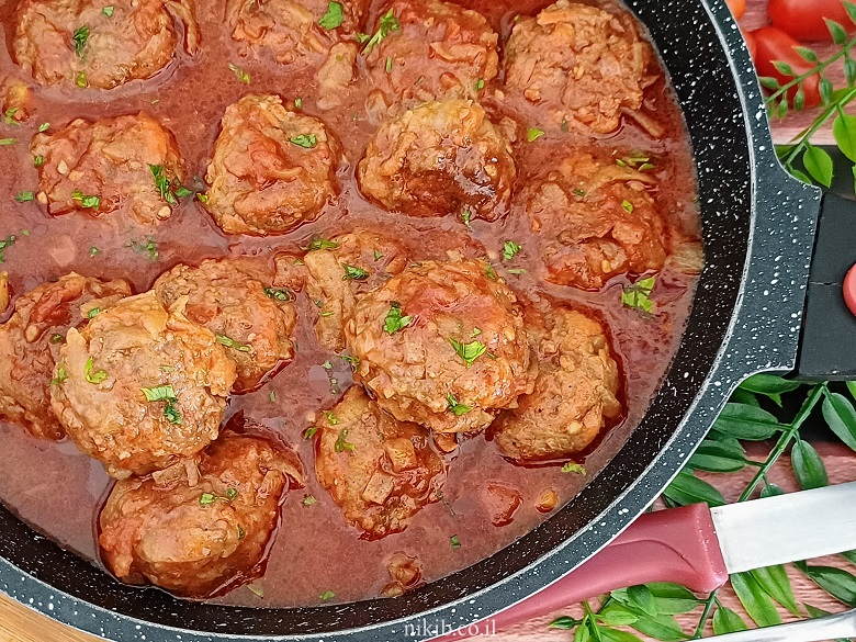 קציצות בשר ברוטב חמוץ מתוק