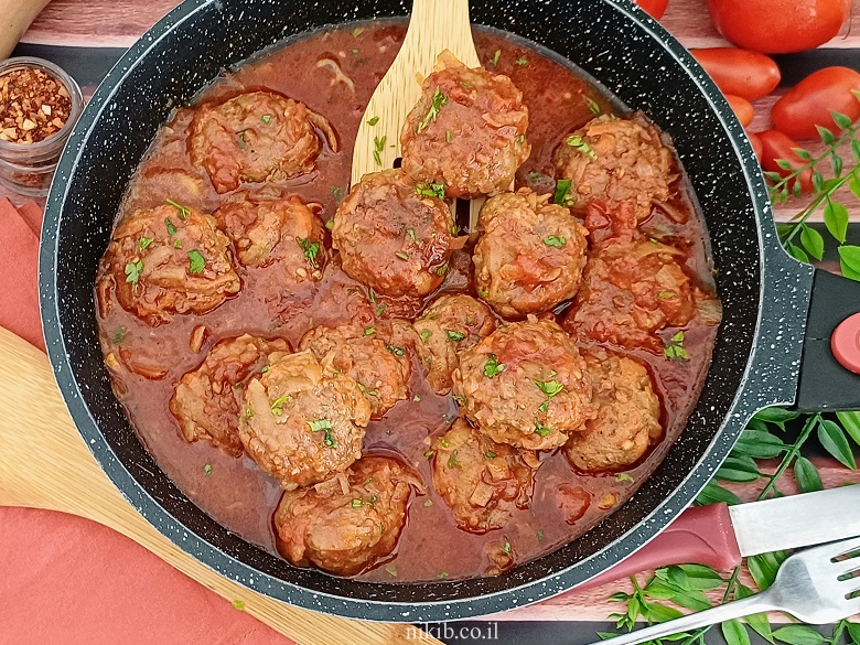 קציצות בשר ברוטב חמוץ מתוק