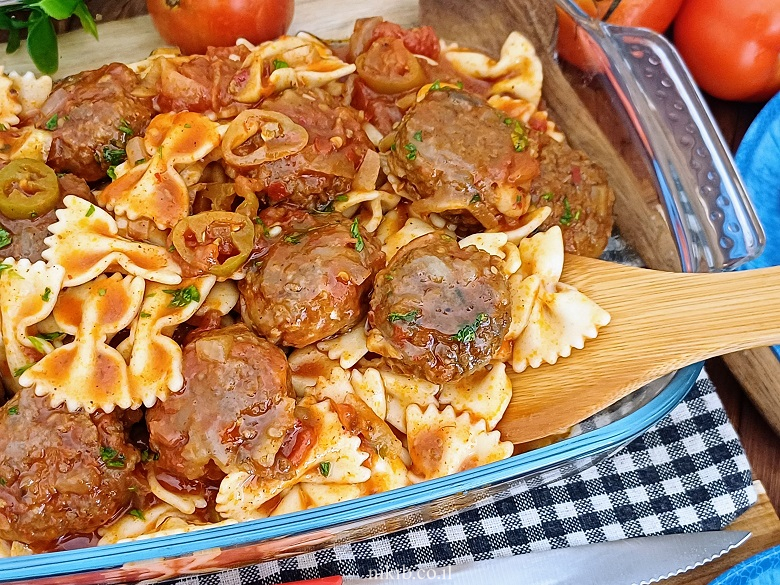 קציצות עם פסטה לילדים