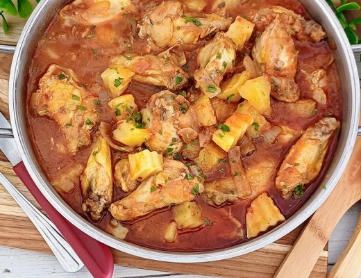 כנפיים עם תפוחי אדמה