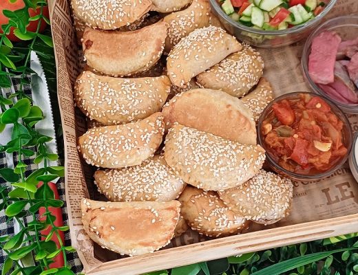 כיסוני בצק ספידי במילוי ירקות