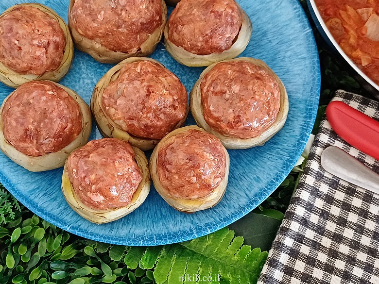 ארטישוקים ממולאים ארטישוקים ממולאים