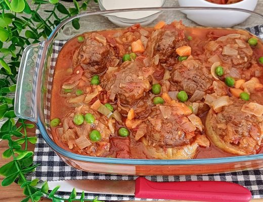 תחתיות ארטישוק במילוי בשר