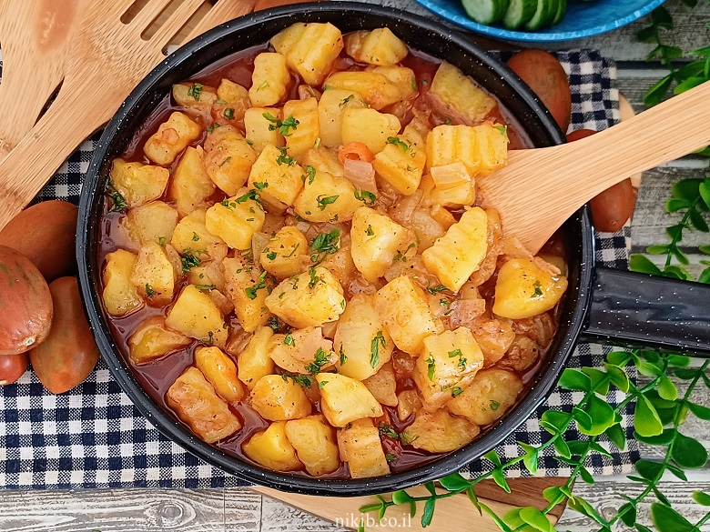 תפוחי אדמה ברוטב