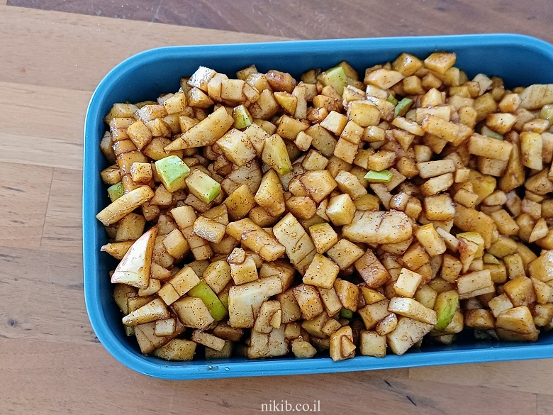 קראמבל תפוחים מהיר קראמבל תפוחים מהיר