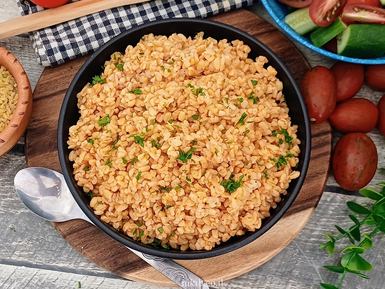 בורגול תבשיל כתום לילדים בורגול תבשיל כתום לילדים