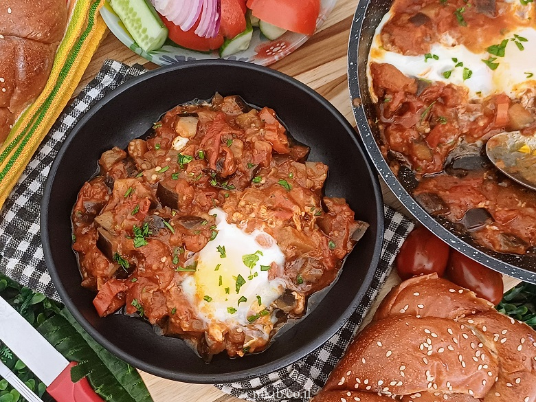 שקשוקה חצילים - מתכון מעולה