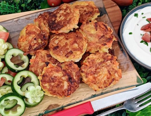 לביבות ירק עם קוואקר