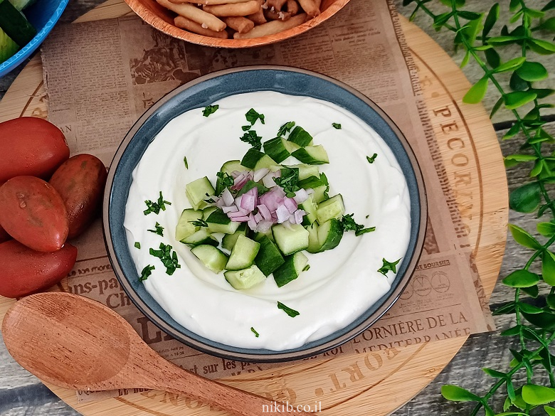 מתכון מטבל שמנת שום עירית