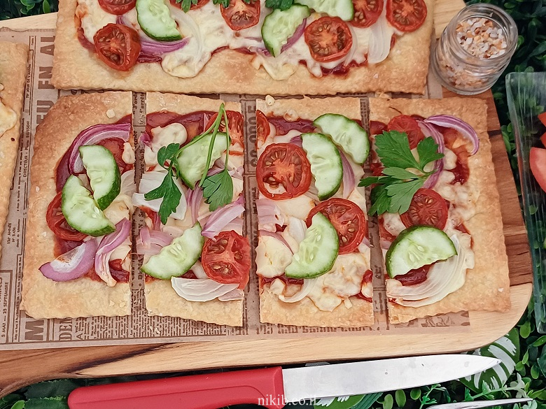 פיצת 2 דקות הכנה (ללא שמרים!)